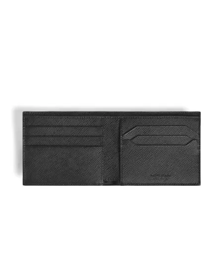 Montblanc Sartorial 6cc Wallet in Green Tweed Leather