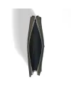 Pochette Montblanc Sartorial en cuir vert kaki