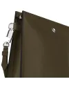 Montblanc Sartorial Pouch in Khaki Green Leather