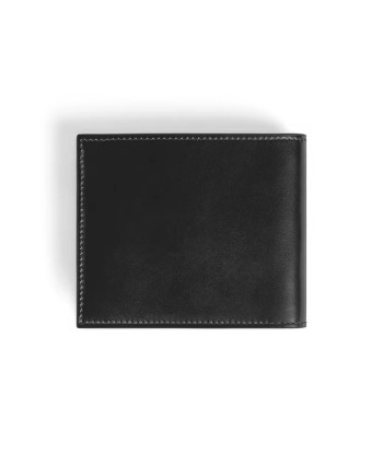 Montblanc Meisterstück 8cc Wallet in Black Leather with Blue Interior