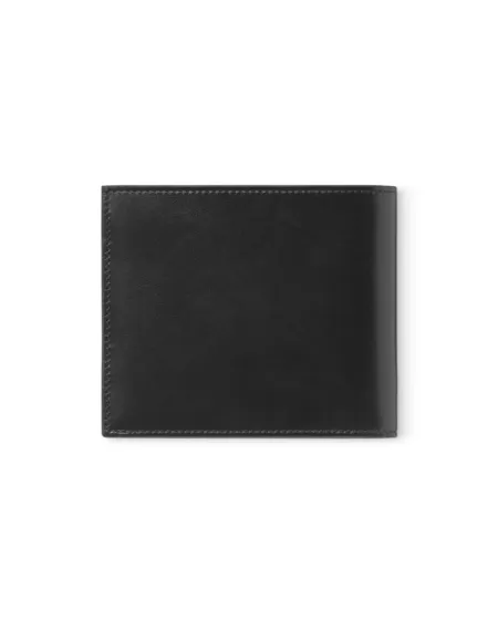 Portefeuille Montblanc Meisterstück à 8 compartiments en cuir noir