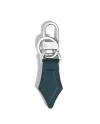Porte-clés Montblanc en forme de stylo, en cuir bleu velours