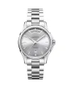 Orologio Hamilton Jazzmaster Day Date Auto con Quadrante Argento e Cinturino in Acciaio