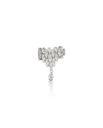 Bague Pasquale Bruni Ghirlanda en or blanc et diamants