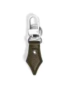 Montblanc Pen-Shaped Keychain in Khaki Green Grained Leather