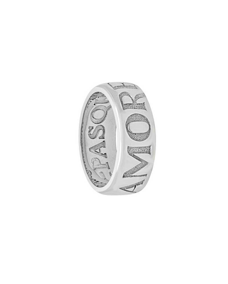 Pasquale Bruni Amore band ring in white gold and diamonds