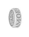 Pasquale Bruni Amore band ring in white gold and diamonds