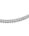 Bracciale Tennis Casella Gioielli in Oro Bianco con Diamanti 1,97 ct