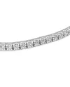 Bracelet tennis en or blanc Casella Gioielli serti de diamants (2,26 ct)