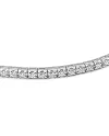 Bracelet tennis en or blanc Casella Gioielli serti de diamants de 1,30 ct
