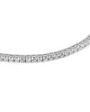 Bracelet tennis en or blanc Casella Gioielli serti de diamants (1,36 ct)
