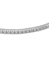 Bracciale Tennis Casella Gioielli in Oro Bianco con Diamanti 0,85 ct
