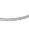 Bracciale Tennis Casella Gioielli in Oro Bianco con Diamanti 1,41 ct