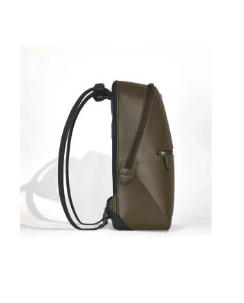 Sac à dos Montblanc Sartorial petit modèle en cuir kaki