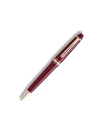 Penna Sfera Montblanc Meisterstück Bordeaux Taille moyenne