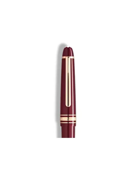 Penna Sfera Montblanc Meisterstück Bordeaux Taille moyenne