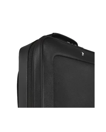 Montblanc Sartorial Companion Rectangular Leather Backpack in Black