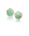 Pasquale Bruni Bon Ton earrings in rose gold, diamonds and chrysoprase