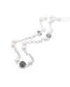 Collana Gerardo Sacco in Argento con Perle e Monete