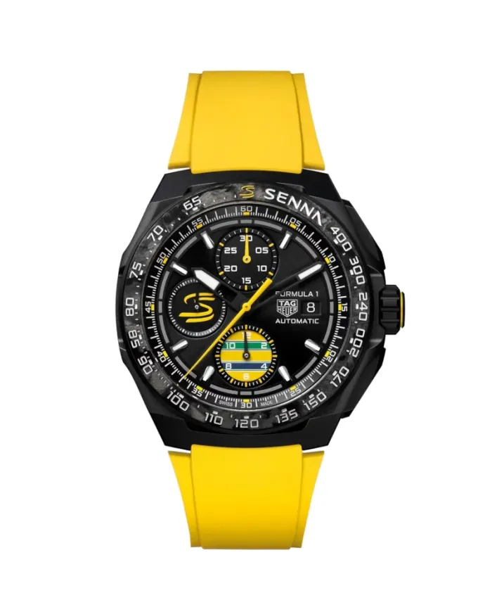 Chronographe automatique Tag Heuer Formula 1 Senna en titane