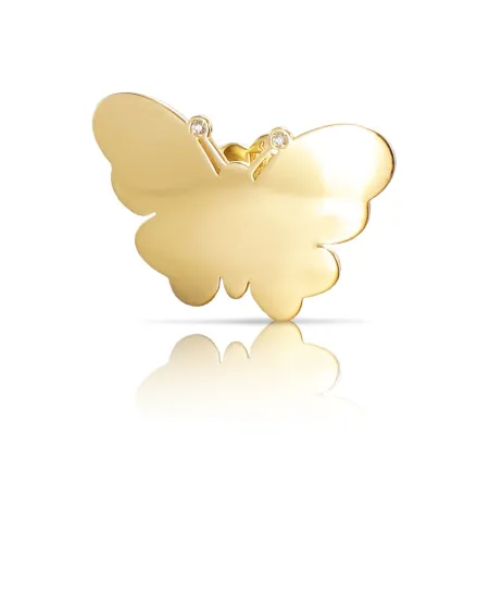 Pasquale Bruni Le Monde Butterfly Single Earring in yellow gold and diamonds