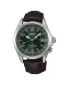 Orologio Seiko Prospex Land Alpinist Quadrante Verde Cinturino in Pelle