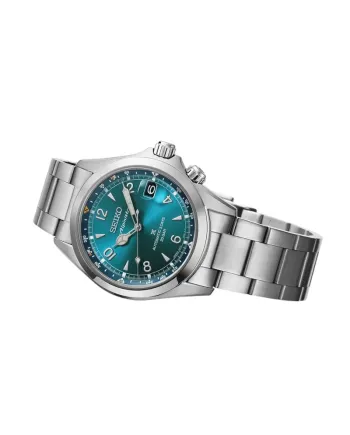 Orologio Seiko Prospex Land Alpinist Quadrante Blu Cinturino in Acciaio