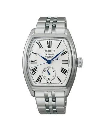 Orologio Seiko Presage Tonneau Carftmanship con Quadrante in Smalto