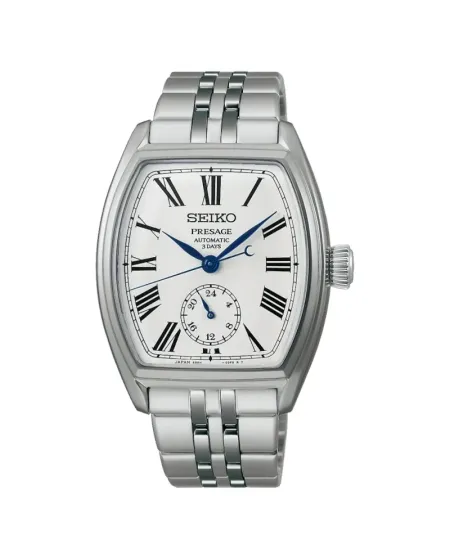 Orologio Seiko Presage Tonneau Carftmanship con Quadrante in Smalto