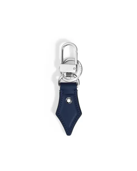 Montblanc Meisterstuck Pen-Shaped Keychain in Blue Leather Ink