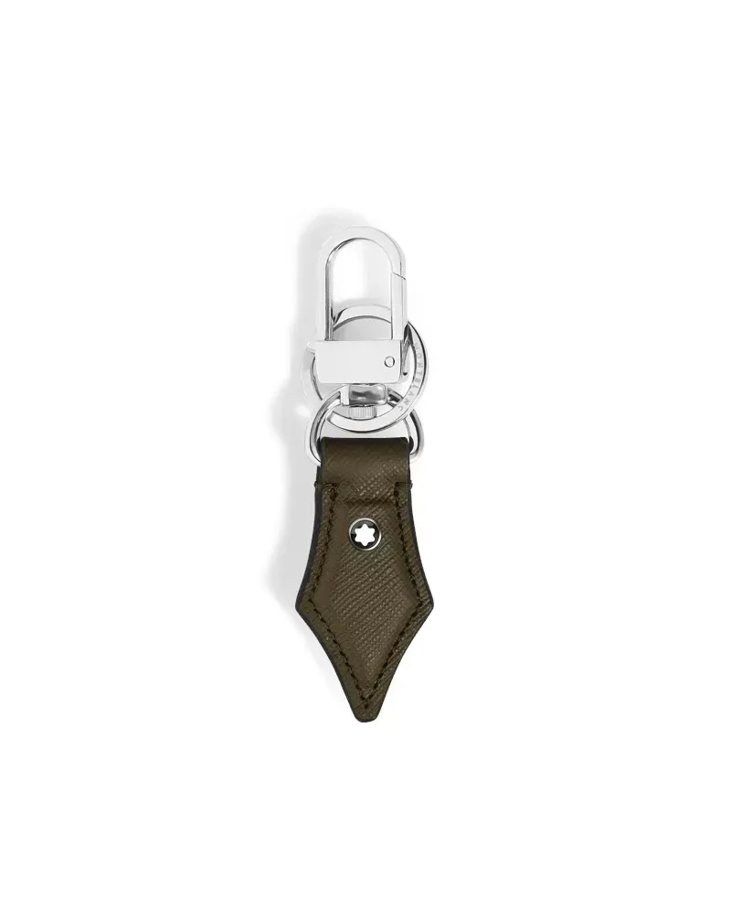 Montblanc Sartorial Pen-Shaped Keychain in Khaki Leather