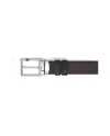 Montblanc Meisterstuck Reversible Leather Belt in Black/Brown with Rectangular Buckle 30 mm