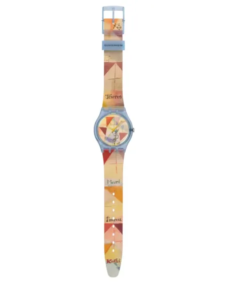 Orologio Swatch X Guggenheim "Klee's Bavarin Don Giovanni"