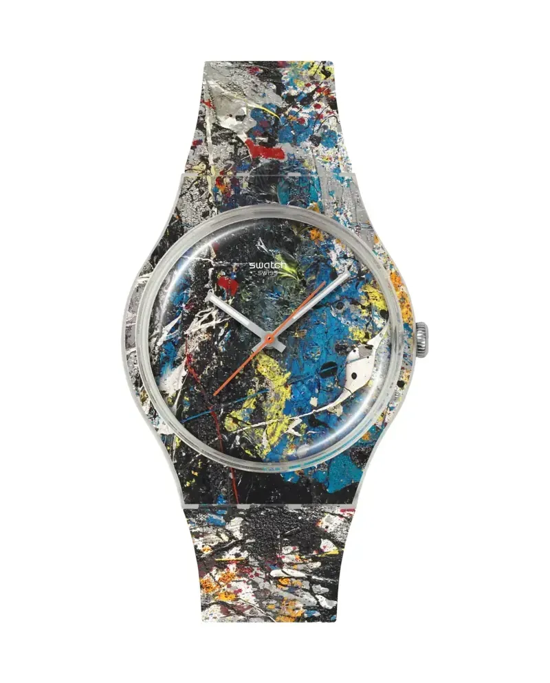 Orologio Swatch X Guggenheim "Pollok's Alchemy"
