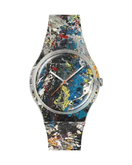 Orologio Swatch X Guggenheim "Pollok's Alchemy"