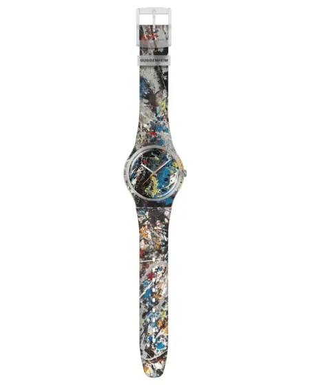 Orologio Swatch X Guggenheim "Pollok's Alchemy"