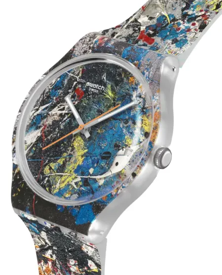Orologio Swatch X Guggenheim "Pollok's Alchemy"