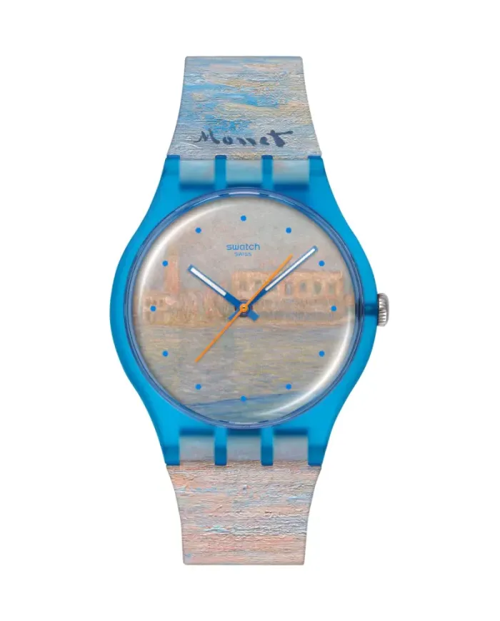 Montre Swatch X Guggenheim «&nbsp;Palazzo Ducale de Monet&nbsp;»