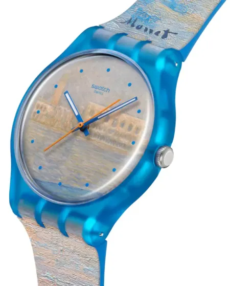 Montre Swatch X Guggenheim «&nbsp;Palazzo Ducale de Monet&nbsp;»