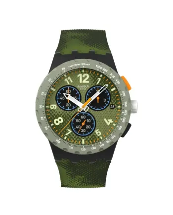 Orologio Cronografo Swatch Midday Camo
