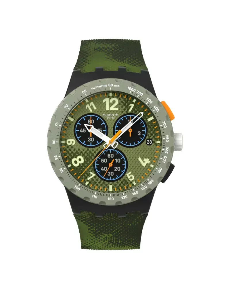 Montre chronographe Swatch Midday Camo
