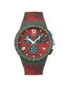 Montre chronographe Swatch Crimson Foliage