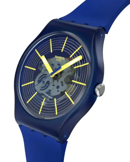 Montre Swatch révélée dans les profondeurs