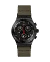 Chronografo Swatch près du feu de camp