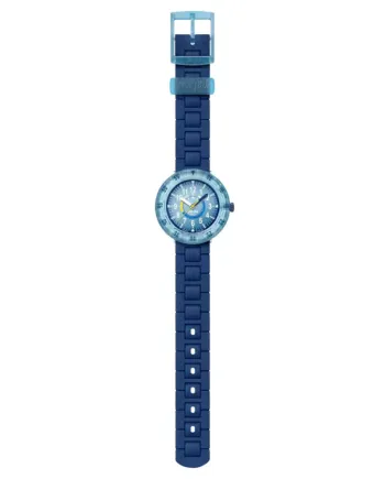 Montre Swatch Flik Flak Brique Bleue