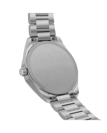 PRC 100 Solar 39mm Watch with Ice Blue Dial and Steel Strap