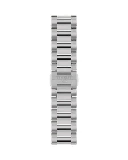 PRC 100 Solar 39mm Watch with Ice Blue Dial and Steel Strap
