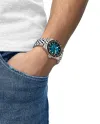Montre Tissot PR516 avec cadran dégradé et bracelet en acier