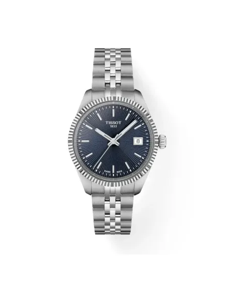 Montre Tissot Ballade 30 mm avec cadran bleu et bracelet en acier