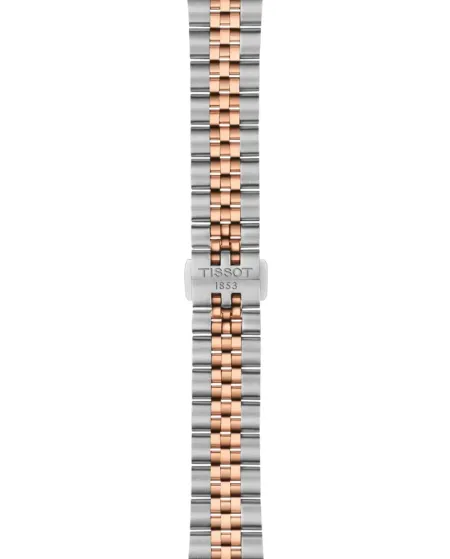 Montre Tissot Ballade PVD 30 mm avec cadran argenté et bracelet en acier